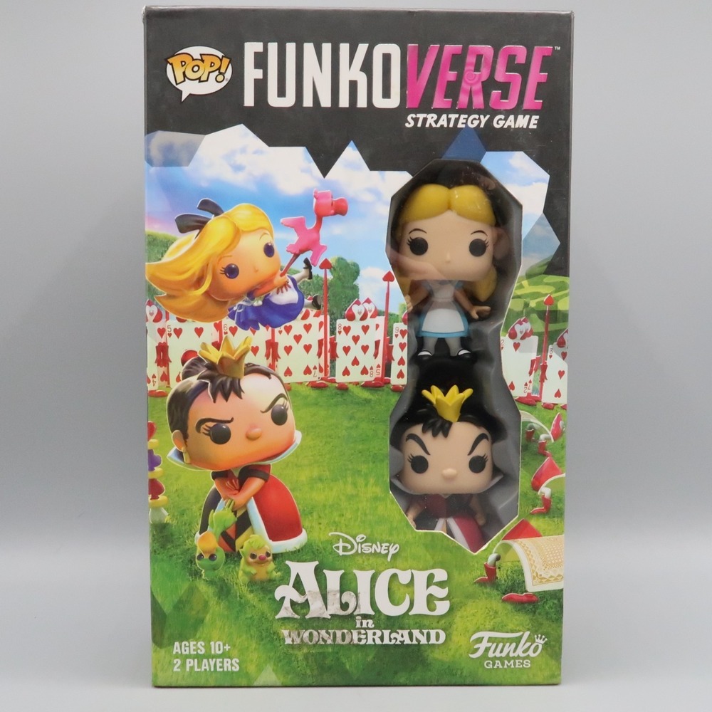 Funko‎ Pop! Funkoverse Strategy Game Alice in Wonderland Board Game w Figures